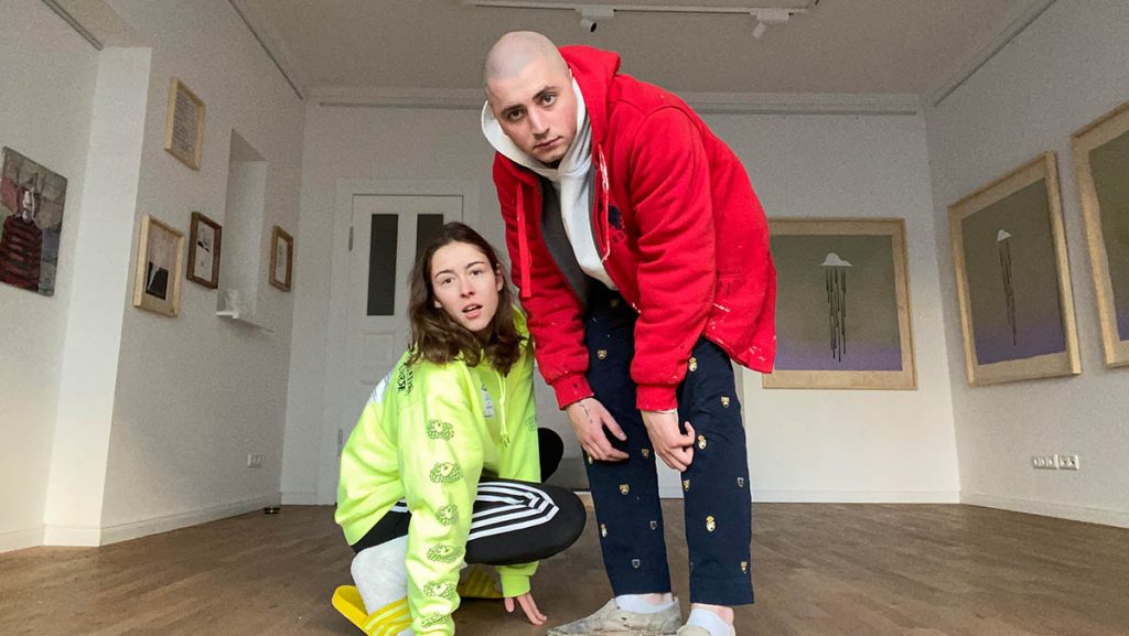 Lina Sophie Stallmann & Daniel Spivakov, founders and owners of Stallmann Gallery Berlin