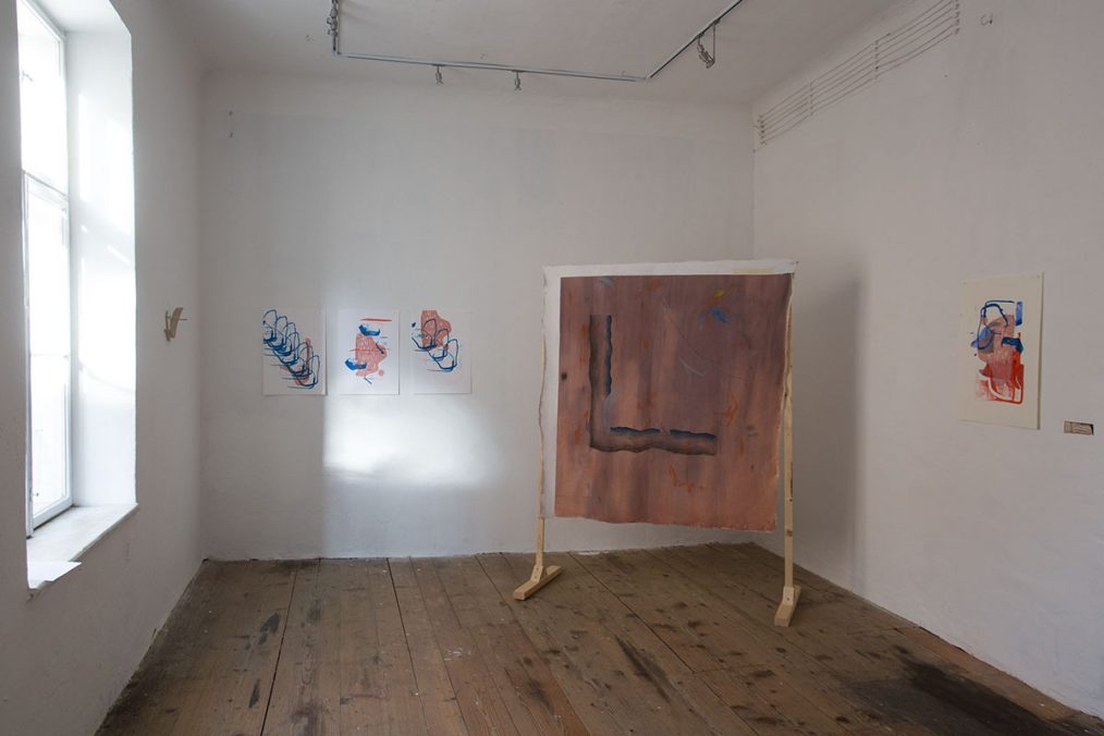 Ausstellungsansicht. Formresonanz, Projektraum Großsiegharts, 2019