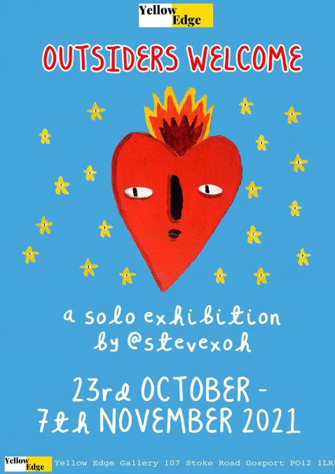 A SOLO EXHIBITION BY @STEVEXOH