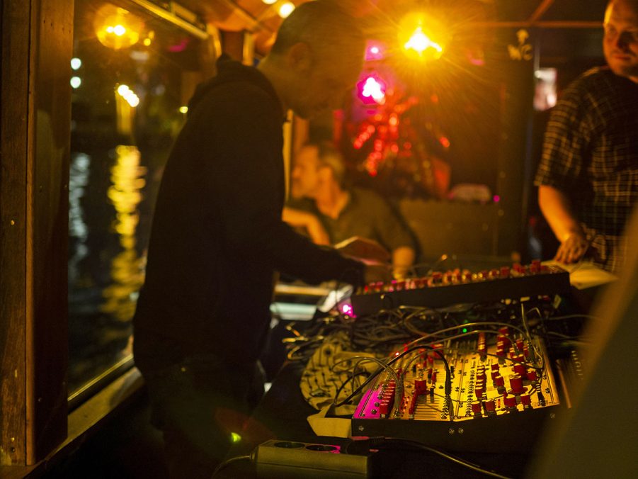 Various moments in Superbooth. Artists performing. Photo courtesy Superbooth & Angela Kröll