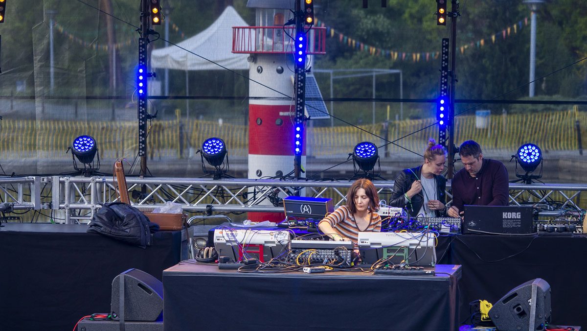 SUPERBOOTH 23. Berlin Various moments in Superbooth. Artists performing & events. Photo courtesy Superbooth & Angela Kröll