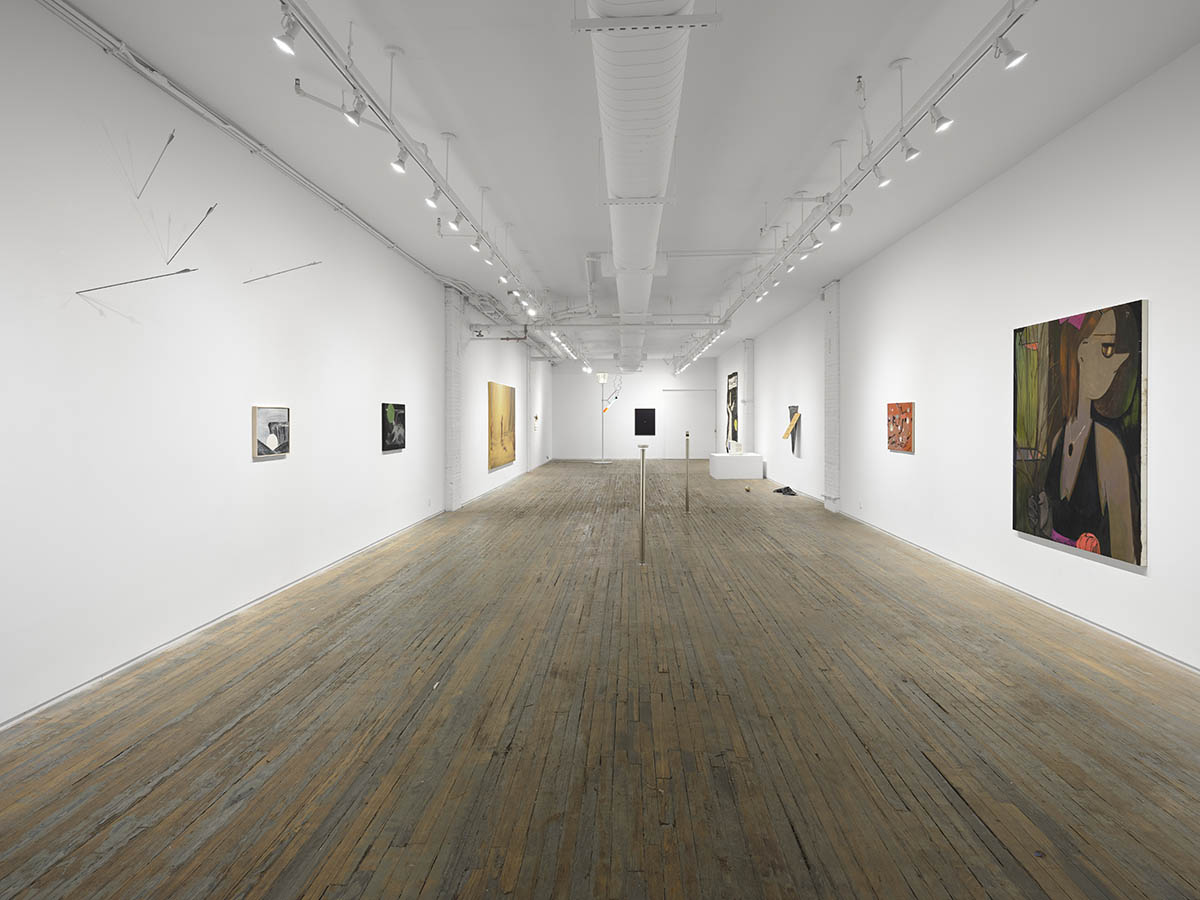 exhibition view: Swallow the Moon; curated by Reilly Davidson, Amanita, New York. Courtesy of Amanita