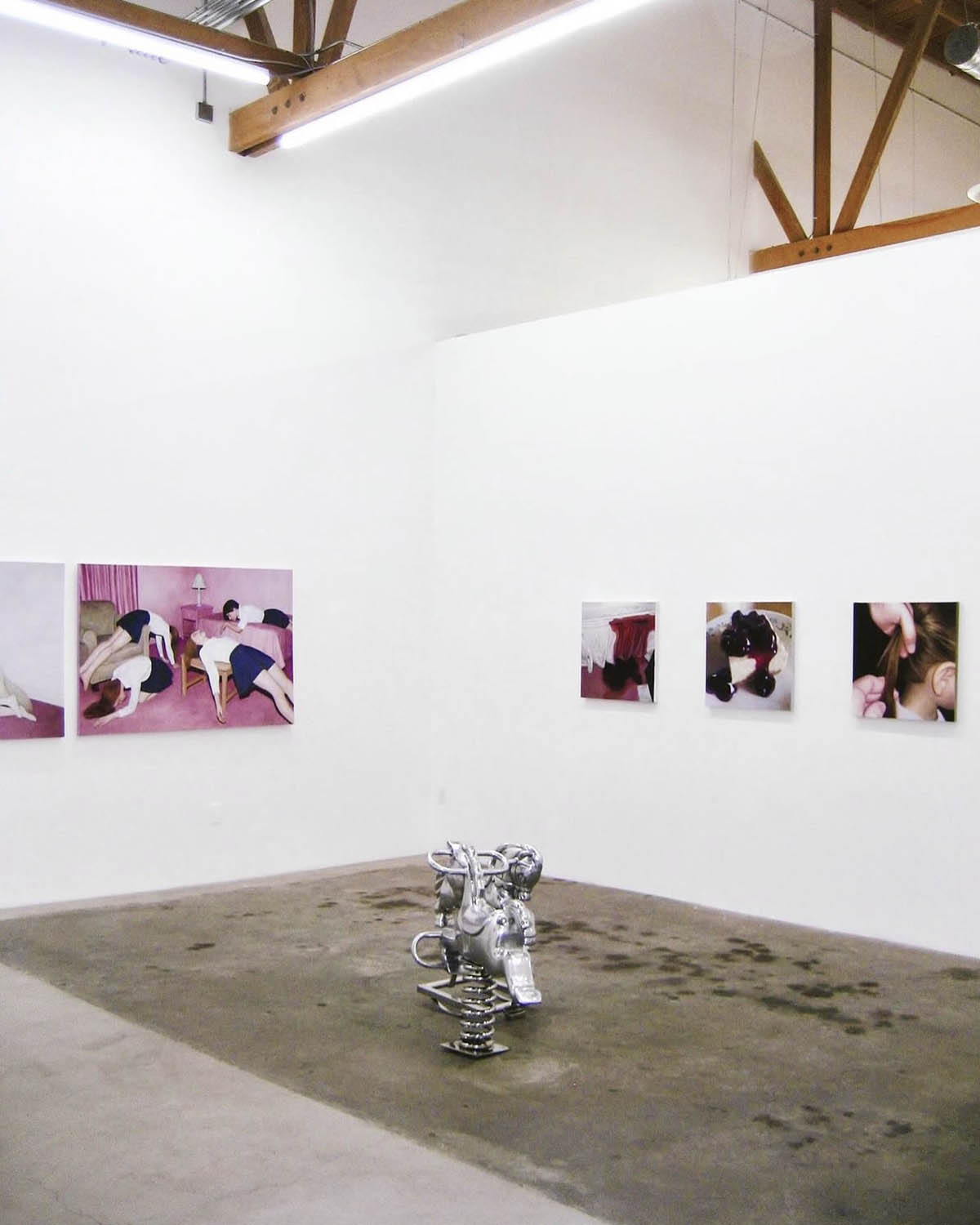 Exhibition view: Tallulah Dirnfeld – I Was Always Good, curated by Ana Makharadze, Abigail Ogilvy Gallery, Los Angeles.