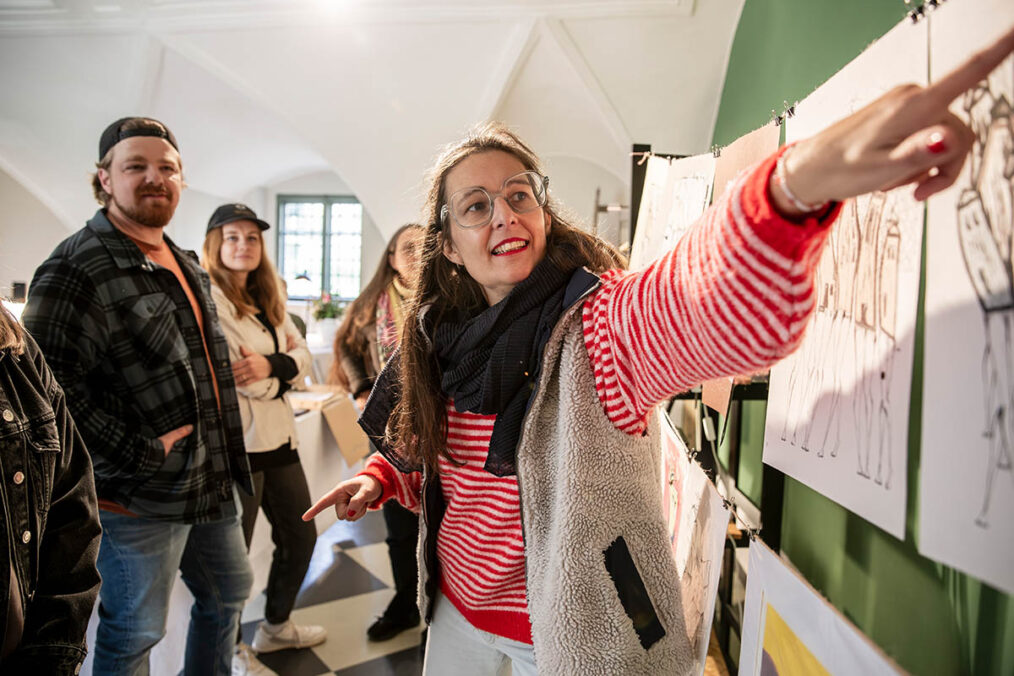 Alexandra Kittel-Völkl, Walpersdorf. Foto: Kulturvernetzung Niederösterreich, Julia Püringer