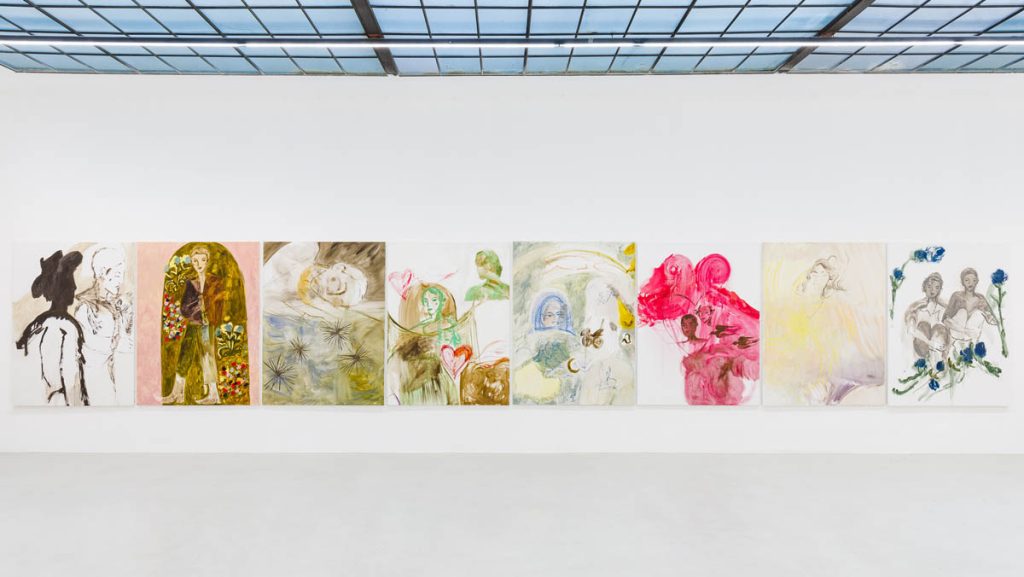 Installation View, Faye Wei Wei, The Moon Balloon of New York City, 2022, credits Manuel Carreon Lopez