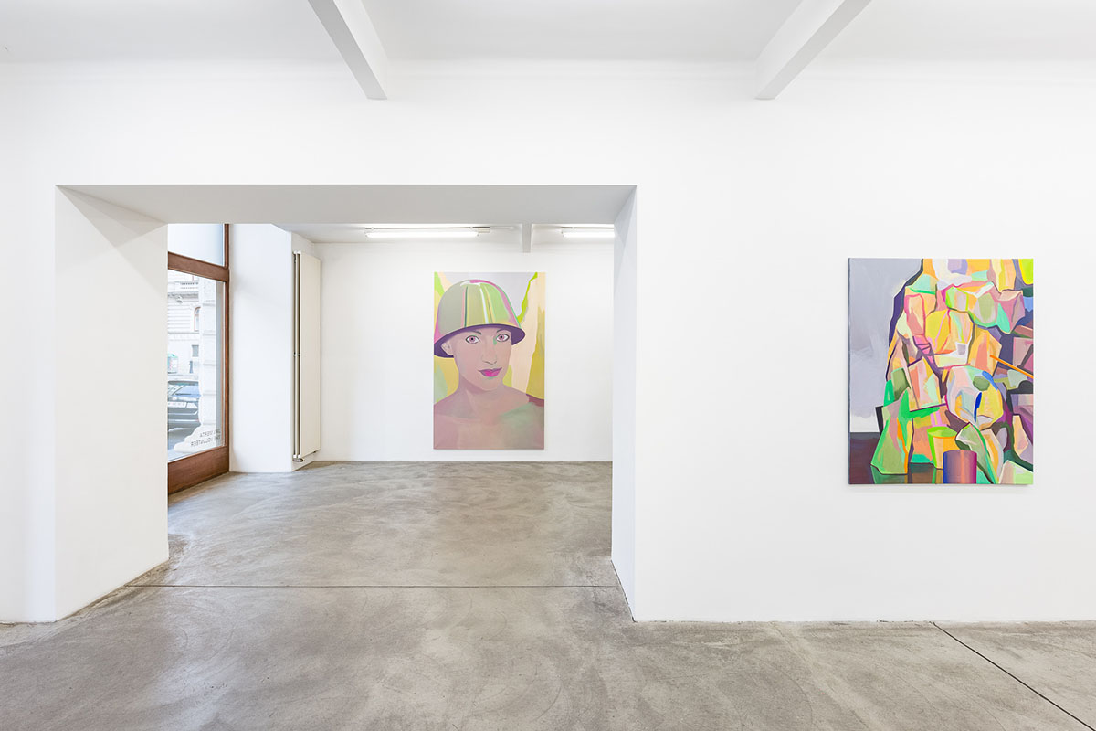  Ausstellungsansicht. Jan Merta: The Volunteer, Galerie Martin Janda 2022