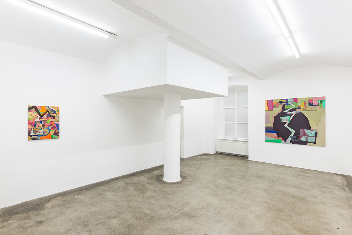  Ausstellungsansicht. Jan Merta: The Volunteer, Galerie Martin Janda 2022