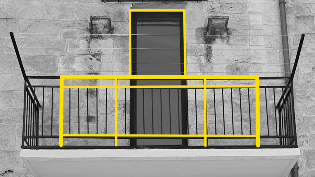 The Balcony Project and logo by Laura Malacart