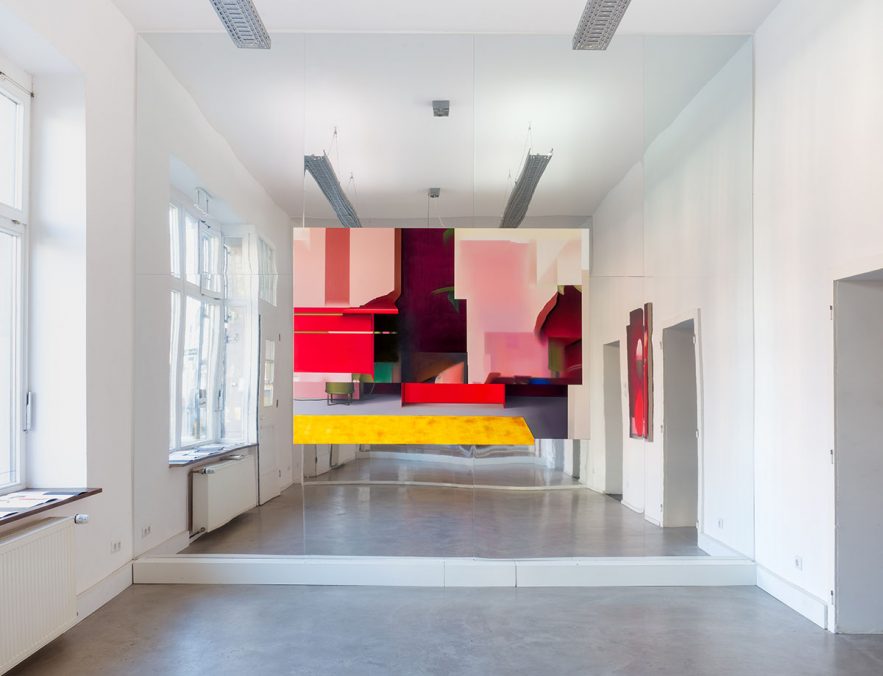 Thorben Eggers, Exhibition view, Separate Reality, Coelner Zimmer, Düsseldorf, 2021. Photo: Thorben Eggers