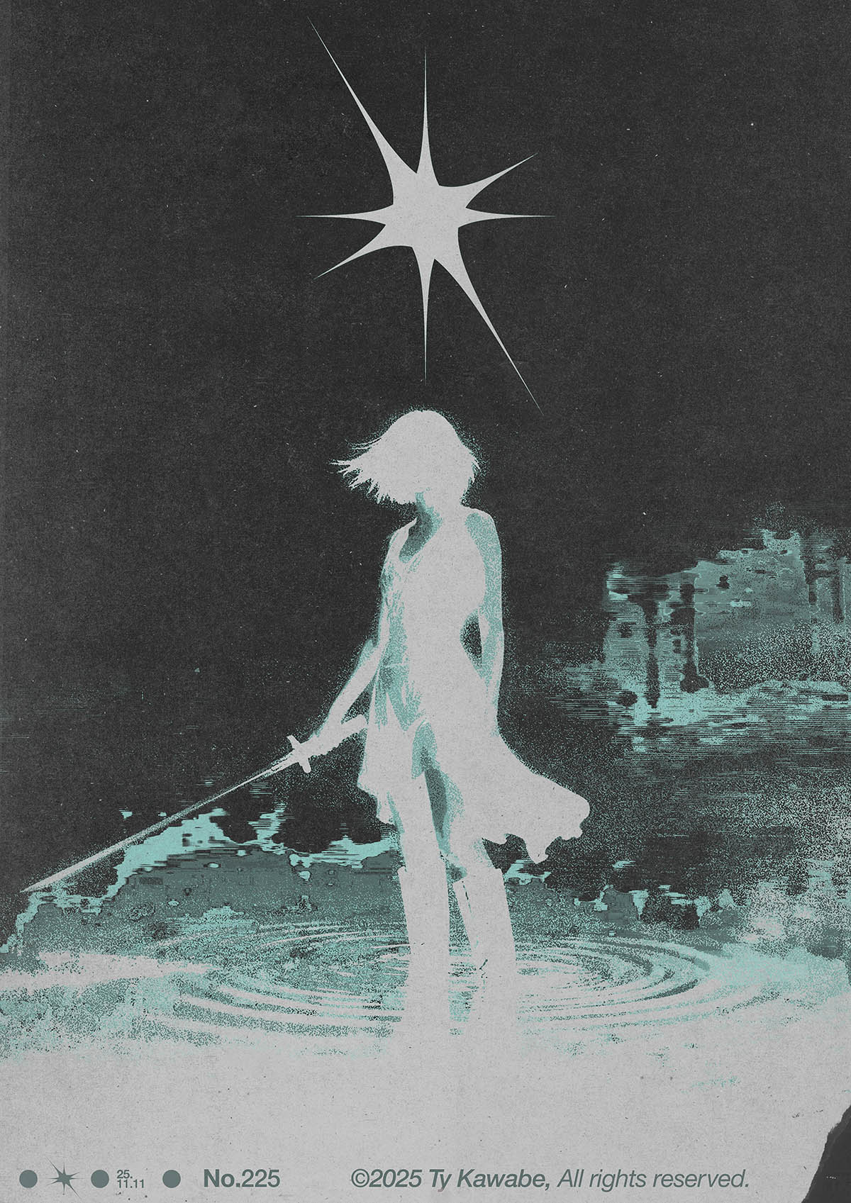 Ty Kawabe, Poster: Untethered