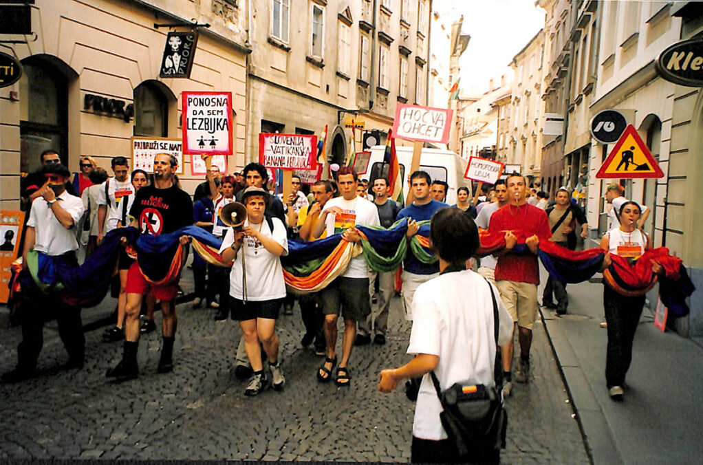 Ljubljana Pride, 2001 © Brane Mozetič