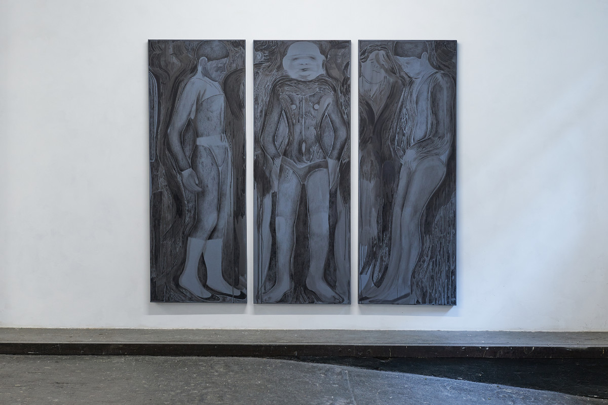 Eliza Wagener: Untitled (N.I.T.A.). Die Sprache der Vögel. Westwerk, Hamburg. photos: Florent Jalon