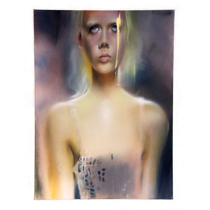 Portray of Fashion No. 7 2020 Acryl auf Leinwand 95 x 70 cm