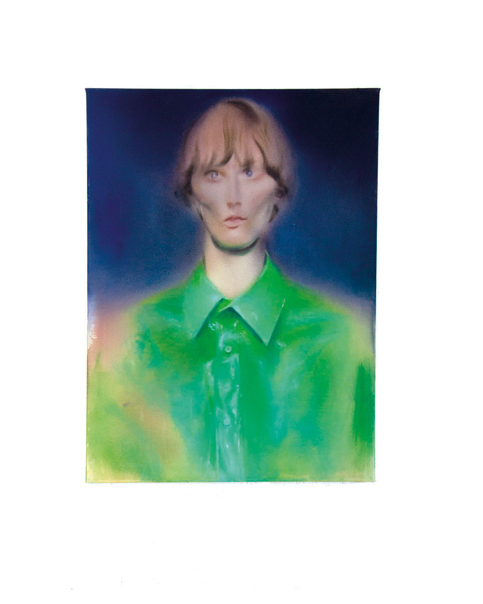 Portray of Fashion No. 6 2019 Acryl auf Leinwand 95 x 70 cm