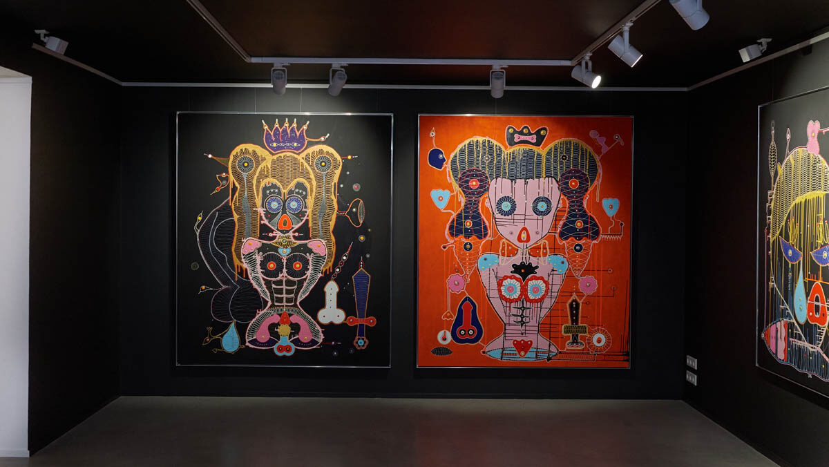 Galerie Gerald Hartinger. Exhibition. VANESSA KÜSTNER “Powerful Innocence”