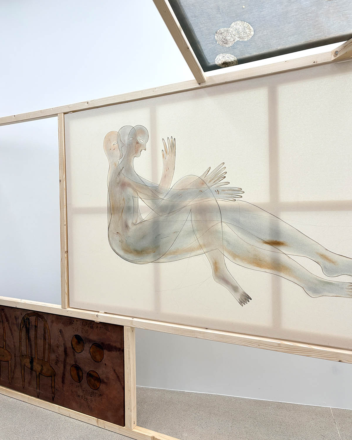 exhibition view. Anousha Payne: Triangle reshapes the O of my mouth. Sperling 2026. Photo: LNR Team
