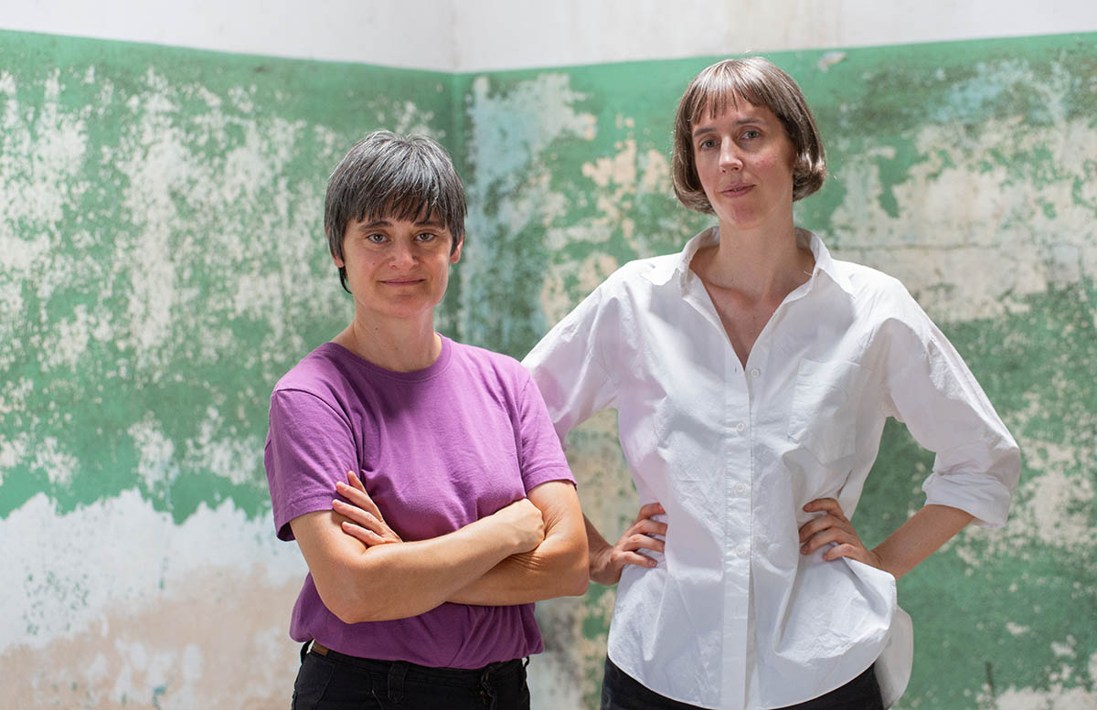 Artist Luciana Lamothe & Curator Sofia Dourron Photo: Lucia Bonells