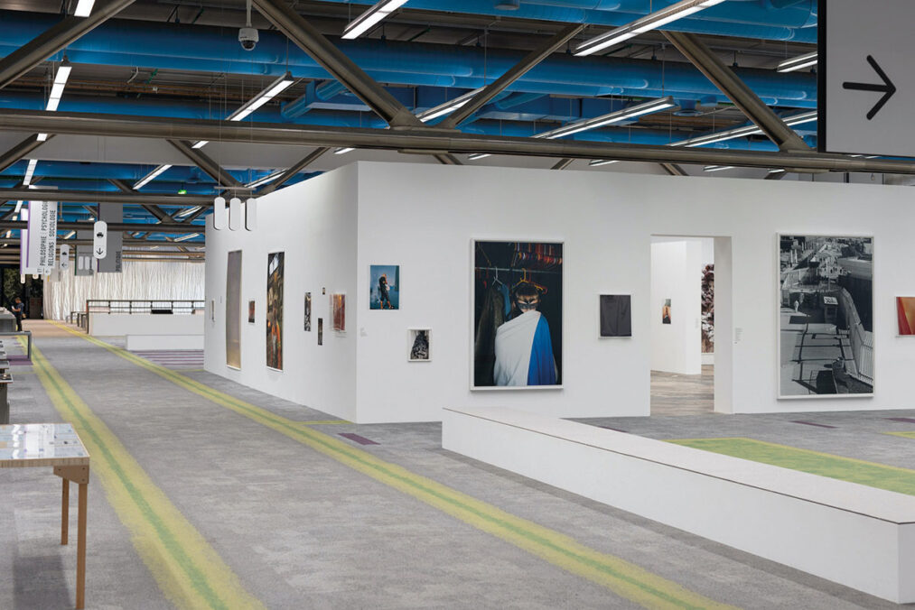 Installation view, Wolfgang Tillmans at the Bpi, January 2025 © Centre Pompidou
