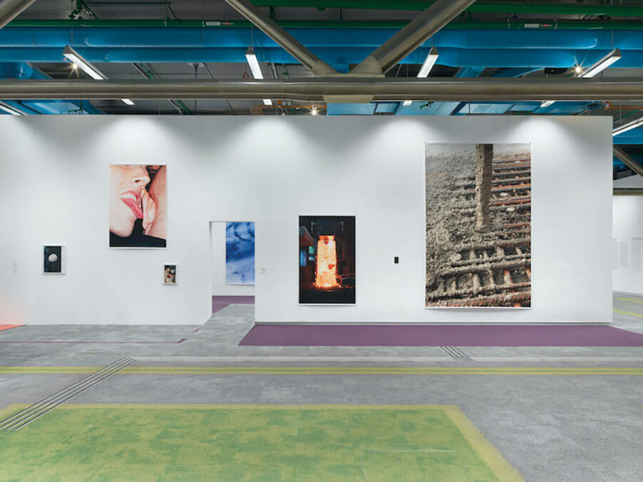 Installation view, Wolfgang Tillmans at the Bpi, January 2025 © Centre Pompidou